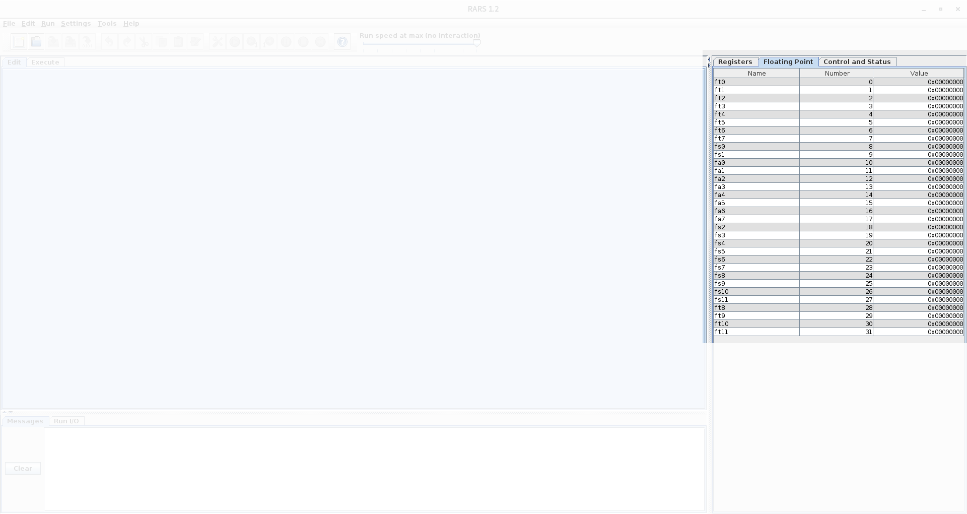 a picture of the floating-point registers